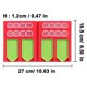 thumbnail image 2 of Diamond Art Tools Kits DIY Crafts Multi Boat Glitter Rhinestones Large Capacity, 2 of 2