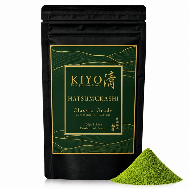 Matcha Kiyo Hatsumukashi Grado Clásico 100 g Japón