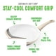thumbnail image 4 of GreenLife Soft Grip - Juego de 16 ollas de cocina antiadherentes de cerámica suave, sin PFAS con utensilios de cocina y tapa, apto para lavaplatos, color gris pardo, 4 of 5
