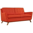 thumbnail image 4 of Modway Beguile 3 Piece Fabric Sofa Set in Sunny, 4 of 7