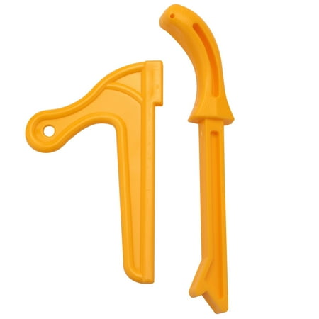 

Yellow Plastic Woodworking Practical Push Block Hand Saw Plastic Push Sticks Tool Set for Woodworkers and Use on Table Saws Router Tables