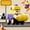 Yellow, variant on Dinosaur Face Changing Engineering Car, Press Button Construction Toy with Whistle, Interactive Puzzle Toy with Movable Joints for Kids, Dinosaur Shaped Engineering Vehicle