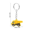 thumbnail image 2 of PTOOTP 12-Pack Excavator Keychains Construction Party Favors for Birthday Decorations and Supplies, 2 of 7