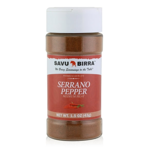 Serrano Red Chile Pepper Smoked