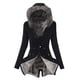 thumbnail image 2 of Abrigo Con Forro Para Damas Chaqueta Larga Gruesa Y Cálida de Invierno Para Mujer Abrigo Con Capucha Odeerbi ODB-6, 2 of 4