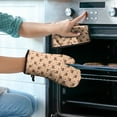 thumbnail image 2 of Happy Thanksgiving Day Kitchen Oven Mitt and Pot Holder Sets 2 Pcs for Baking, Cooking and Grilling, Heat Resistant Up To 392 °F, 2 of 7