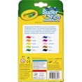 thumbnail image 4 of Crayola Washable Super Tip Marker 10-Color Set, 4 of 6