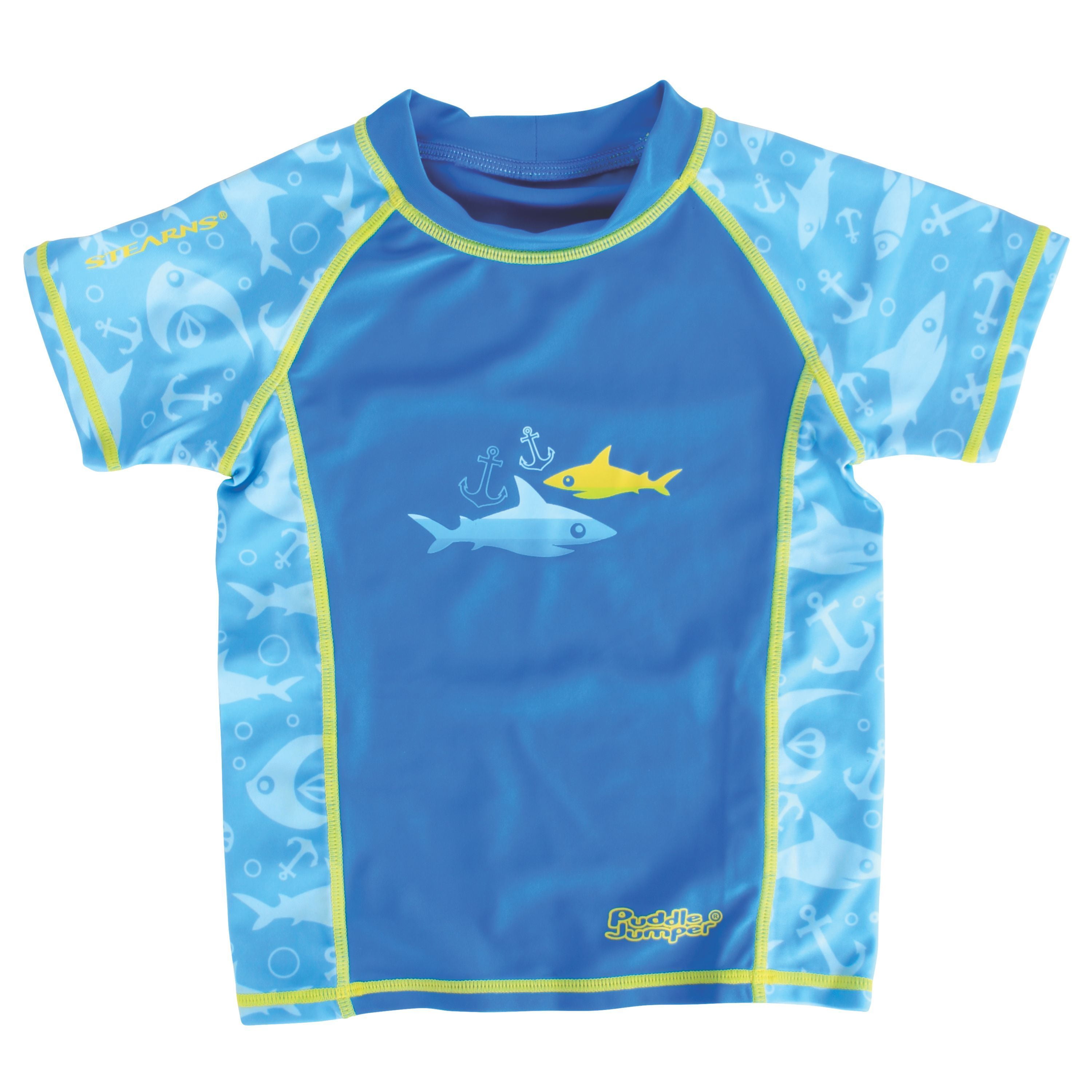 Coleman Children's Multicolor Polyester and Spandex Swim Shirt