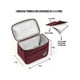thumbnail image 2 of Lonchera Bolsa Térmica VIMI Gran Capacidad Color rojo, 2 of 5