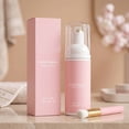 thumbnail image 5 of Mousse Texture Eyelash Shampoo, 50ml/1.69oz Gentle Lash Cleansing Foam with Cleaning Brush for Eyelash Extension Care, 5 of 8