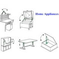 thumbnail image 3 of Power Recliner Switch, ABS Lift Chair Hand Controller 5 Pin Convenient  for Office, 3 of 7