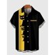thumbnail image 3 of Camisa casual con estampado de gato lindo para hombre, camisa de manga corta clásica con impresión 3D para uso diario, camisas hawaianas de moda para mujeres Hrajuku, 3 of 5