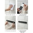 thumbnail image 4 of Storage Hook Strong Traceless Door Back Coat Hanger Nail Free Six Links Paste, 4 of 6