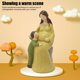 thumbnail image 4 of Estatua de madre e hijo figura de madre e hijo resina artística pintada a mano para decoración de dormitorio ANGGREK Otros, 4 of 8