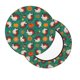 thumbnail image 2 of Balery Cartoon Turkey Fundas de asiento para taburete de bar redondo de tela de terciopelo ajustables que protegen de arañazos y manchas para sillas de 14 a 17 pulgadas.-13 inch, 2 of 7