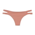 thumbnail image 2 of Tavik Womens Chloe Minimal Bikini Swim Bottom, Orange, Large, 2 of 2