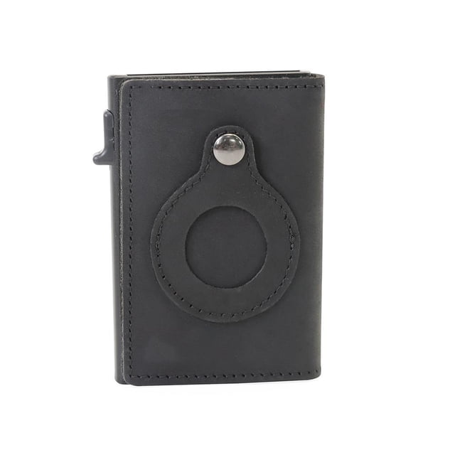 Tarjetero Cartera De Cuero Cartera Automática Acceso Rápido A La Tarjeta Estuche Para Tarjetas Titular De La Cubierta Protegida Cartera Multifuncional Speravity AP008192-03