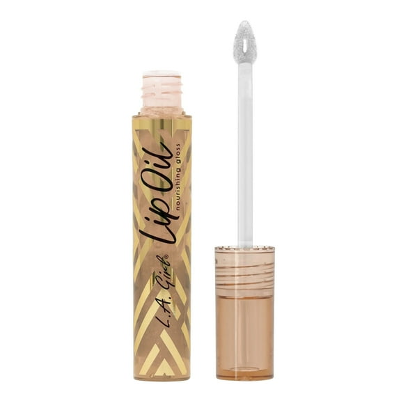 L.A. Girl Lip Oil, Nourishing Gloss, GLC723 Sheer Vanilla, 0.1 fl oz (3 ml)