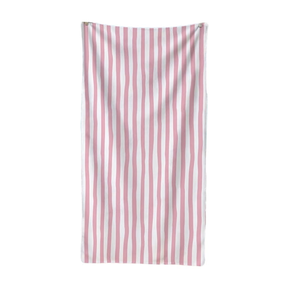 Quick Dry Microfiber Beach Towel 59.1 x 29.5 Inch, Sand Resistant Lightweight Pool Bath Travel Camping Yoga Outdoor Towel, Pink