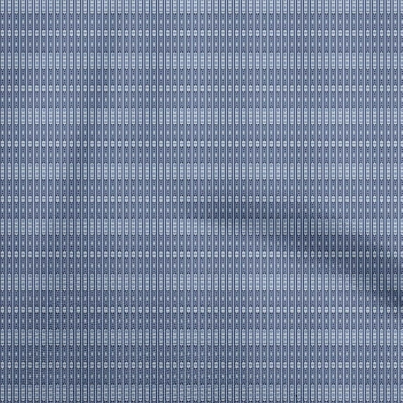 oneOone Cotton Poplin Blue Fabric Asian Kilim Craft Projects Decor Fabric Printed By The Yard 56 Inch Wide