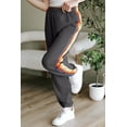 thumbnail image 3 of Casual Activewear: Dark Grey High Waist Sweatpants for Women - [ZhiHiMeRi] | (US 8-10)M, 3 of 11