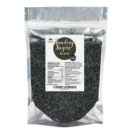 Sanding Sugar Black 8.8 oz