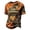 Ginger, variant on YNGKMEA Mens Halloween Shirts Novelty Graphic Tshirts Spooky Pumpkin Ghost Costume Horror 3D Print Short Sleeve Crewneck Tops