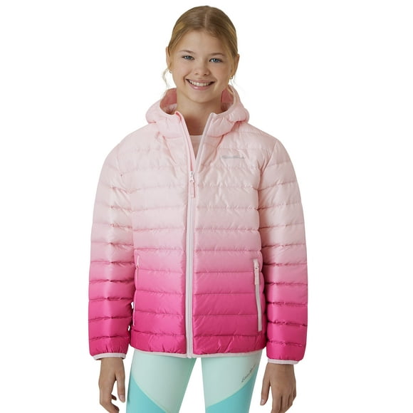 Eddie Bauer Kids CirrusLite Down-Fill Girls & Boys' Outerwear Jackets & Coats, Blush, Small