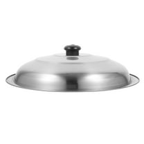 Soimiss Kitchen Pot Cover Universal Stainless Steel Lid for Frying Pan and Wok
