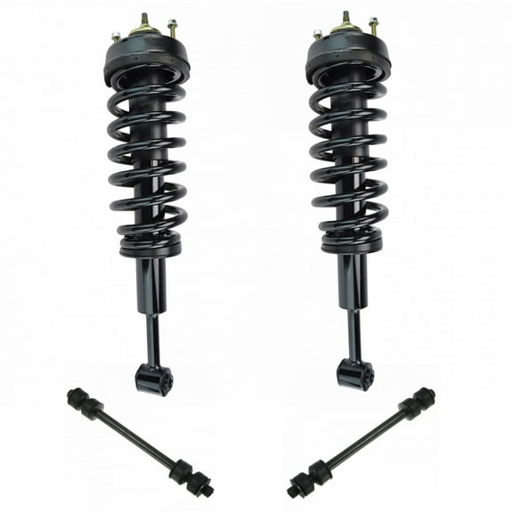 TRQ Front Strut & Spring Assemblies with Sway Bar End Links for Ford Mercury New SCA67122 Fits select: 2006-2010 FORD EXPLORER, 2006-2010 MERCURY MOUNTAINEER