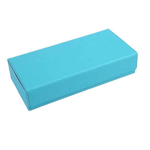 Estuche para Baraja de Cartas Coleccionables Estuche para Baraja de Cartas Estuche Protector Portátil Estuche para Guardar Cartas Resistente a Arañazo Azul claro