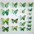 thumbnail image 1 of 12 pegatinas de pared de mariposa de PVCdecoración de mariposas para fiesta de bodaverde Ndcxsfigh Nuevos Originales, 1 of 6