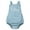 Blue, variant on IWEMEK Baby Romper Wild One Birthday Outfit Diaper Cake for Toddler Girl Sleeveless Bubble Overalls Photoshoot Outfits 0-2T