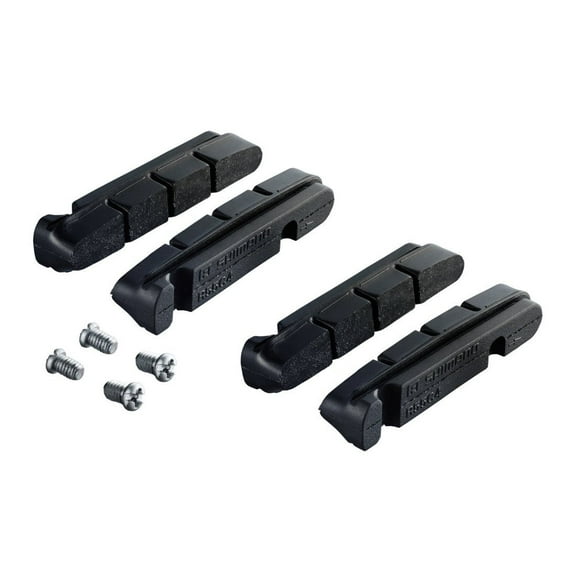 2 Pairs Shimano Brake Pads R55C4 Dura Ace/Ultegra/105 with Fixing Bolts, Factory Number: Y-8L298062