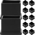 thumbnail image 1 of 12Pcs Square Chair Leg Cover Floor Protector Table Sofa Chair Leg Covers, 1 of 8