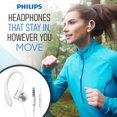 thumbnail image 4 of Auriculares PHILIPS para colocar sobre la oreja con micrófono para deportes (blancos), 4 of 4
