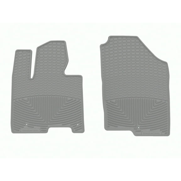 WeatherTech All-Weather Floor Mats compatible with Hyundai Tucson Hybrid, Santa Cruz, Tucson - 1st Row (Driver & Passenger), Grey