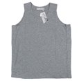 thumbnail image 1 of Ropa de enfermería sin mangas para incontinencia para adultos Chaleco de cuidados postoperatorios (gris claro XL), 1 of 3