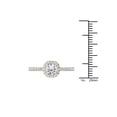 thumbnail image 4 of 1 Carat T.W. Diamond Single Halo 14kt Rose Gold Engagement Ring, 4 of 4