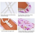 thumbnail image 6 of Limorve 36 inch foldable desktop ironing board with tippers, full iron frame non-slip feet for faster ironing - purple, 6 of 10