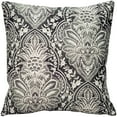 thumbnail image 1 of Housse de Coussin Leone Damas Gris Foncé 21x21 Pouces, 1 of 3