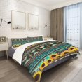 thumbnail image 3 of Sunflower Bedding Set Twin Bedding Duvet Cover Star Comforter Set for Adult, 3 of 8