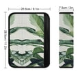 thumbnail image 6 of WYYP Leaves Car Seat Belt Cover Funny Protect You Neck and Shoulder from The Seat Belt Rubbing Ideal for Car Interior Accessories 2Pcs, 6 of 6