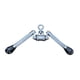 thumbnail image 1 of TRICEP Press Barra Down Plegable Versátil Versátiles de cable de servicio pesado Adjunta de máquina Tricep V Bar para la construcción del, 1 of 9