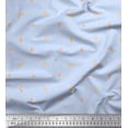 thumbnail image 1 of Soimoi Cotton Voile Fabric Leaves & Rose Night Wear Print Fabric by The Yard 42 Inch Wide, 1 of 1