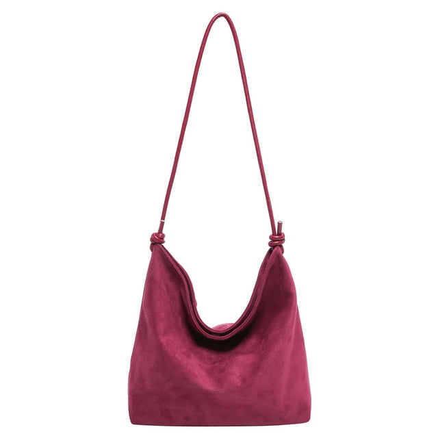Vagabundo Bolso Bolsas Cruzadas Slouchy Bolse Retro Suede Fashion For Women