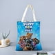 thumbnail image 2 of Puppy Dog Pals Bolso de tela con estampado de lienzo para mujer, bolsa de compras reutilizable y estética, con cremallera interior, regalo para mujer, 35 × 40 cm., 2 of 6