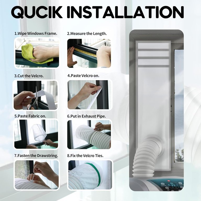 How to Install Portable Air Conditioner Window Kit: Easy Step-by-Step Guide