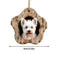 thumbnail image 2 of Personalized Christmas Ornament Double-Sided Printed Acrylic Keepsake for Family Coworkers Holiday Decorations Party Favors Home Tree Decoration, 2 of 5