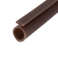 thumbnail image 4 of Uxcell 5 Meters T-Slot Mount Weatherstrip Seal 7mm Bulb Bubble for 5mm Slot Coffee, 4 of 5